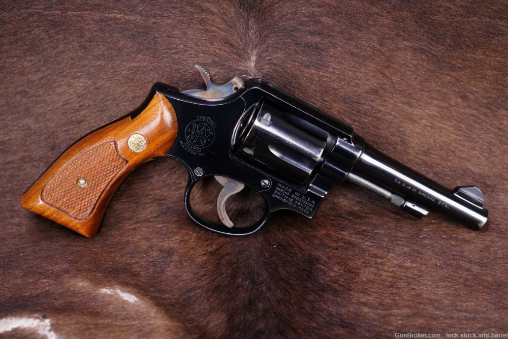 Smith & Wesson S&W Model 10-5 M&P .38 Special 4" Revolver, 1961-1962 C&R-img-2