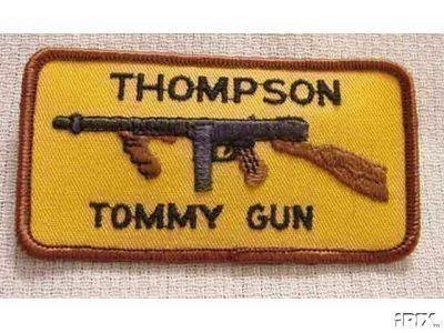 THOMPSON    tommy gun  patch-img-0