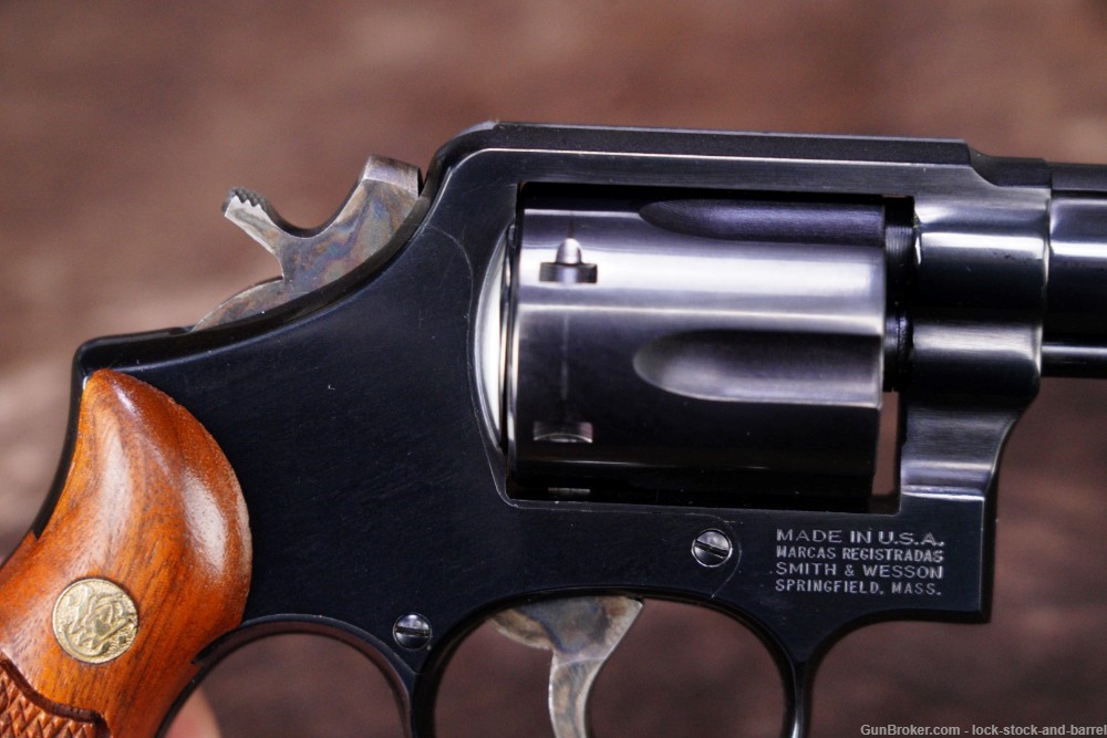 Smith & Wesson S&W Model 547 M&P 9mm 4" Double Action Revolver 1983-img-11