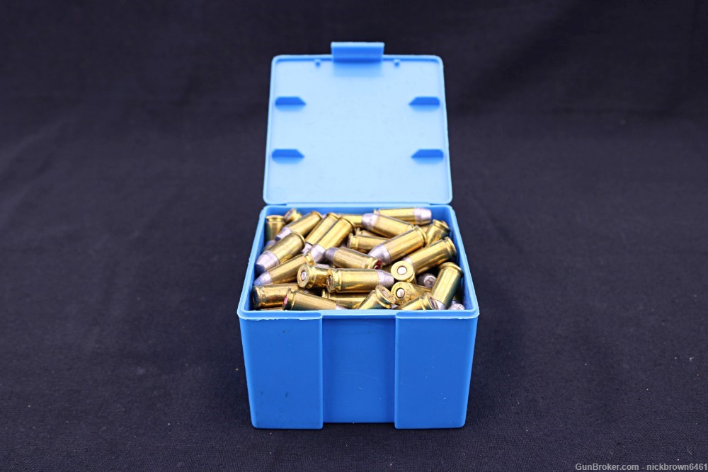 130 RDS OF RELOADED 40 S&W SEMI WADCUTTER & BALL FEDERAL WINCHESTER SPEER-img-4