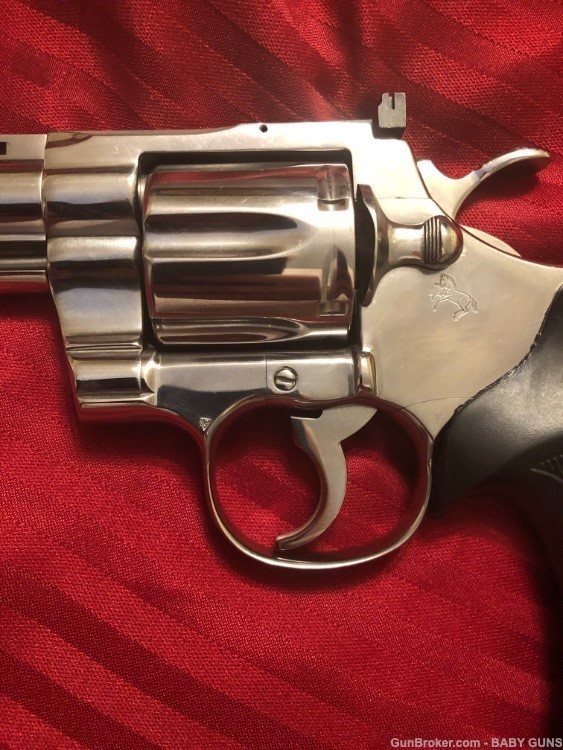 COLT PYTHON 6" IN 357 MAGNUM B STS BORN IN 1986-img-14
