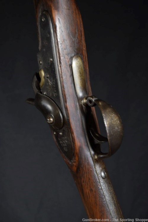 N Starr 1842 Musket Flintlock .69 Ball 42" Musket -img-14
