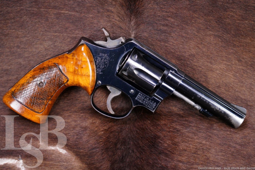 Smith & Wesson S&W Model 10-6 M&P .38 Special 4" Heavy DA/SA Revolver, C&R-img-0
