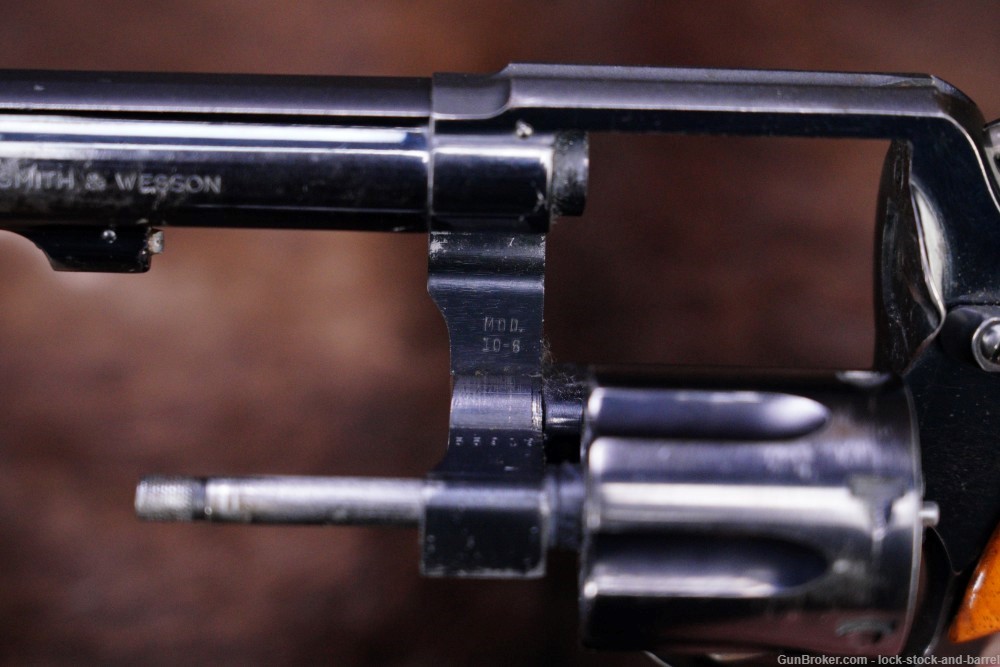 Smith & Wesson S&W Model 10-6 M&P .38 Special 4" Heavy DA/SA Revolver, C&R-img-11