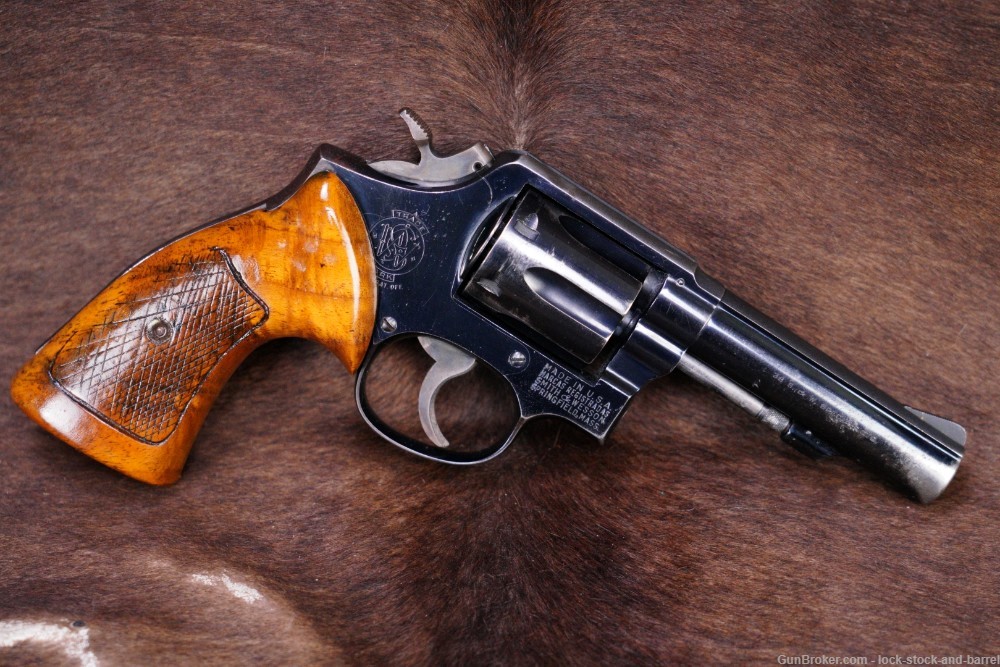 Smith & Wesson S&W Model 10-6 M&P .38 Special 4" Heavy DA/SA Revolver, C&R-img-2