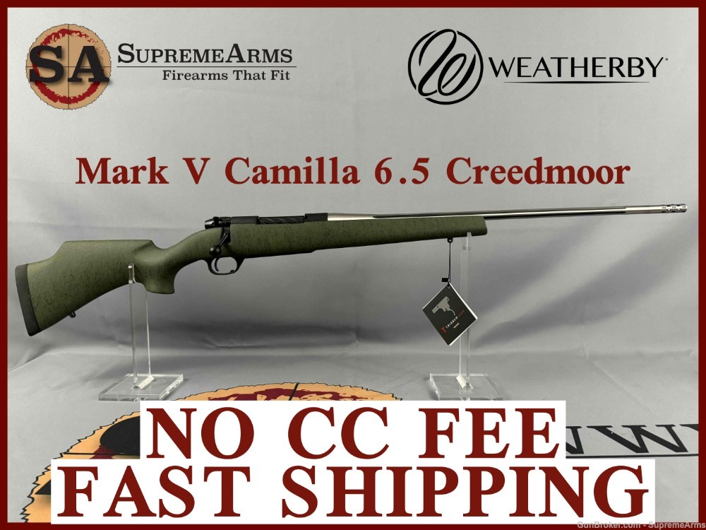 Weatherby Mark V Camilla Ultra Leightweight 6.5 Creedmoor Mark-V-img-0