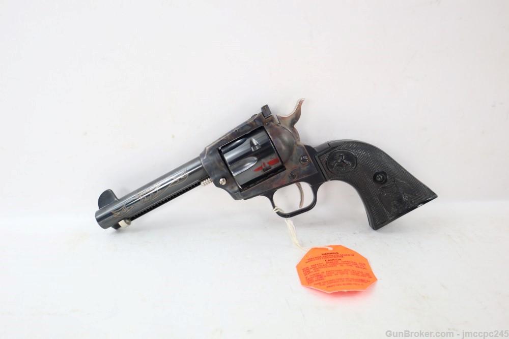 Rare Very Nice Colt New Frontier .22 LR John Wayne Commemorative Revolver -img-5