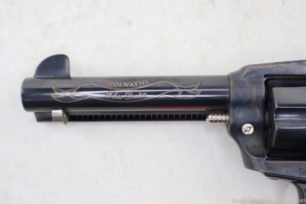 Rare Very Nice Colt New Frontier .22 LR John Wayne Commemorative Revolver -img-12
