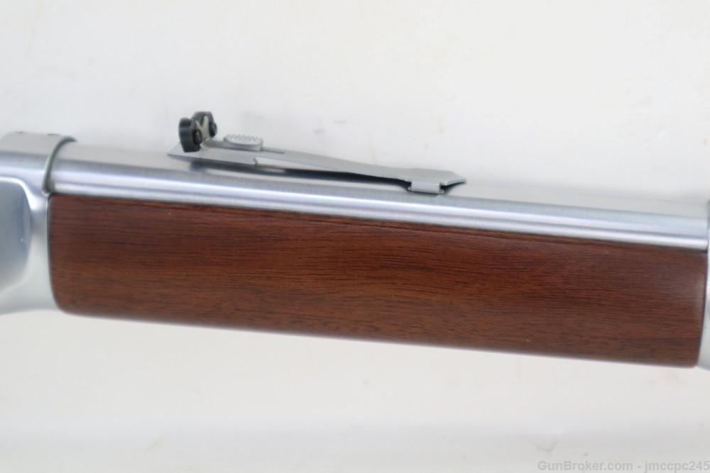 Rare Very Nice Winchester 94AE Brushed Chrome 44 Magnum Lever Action Rifle -img-21