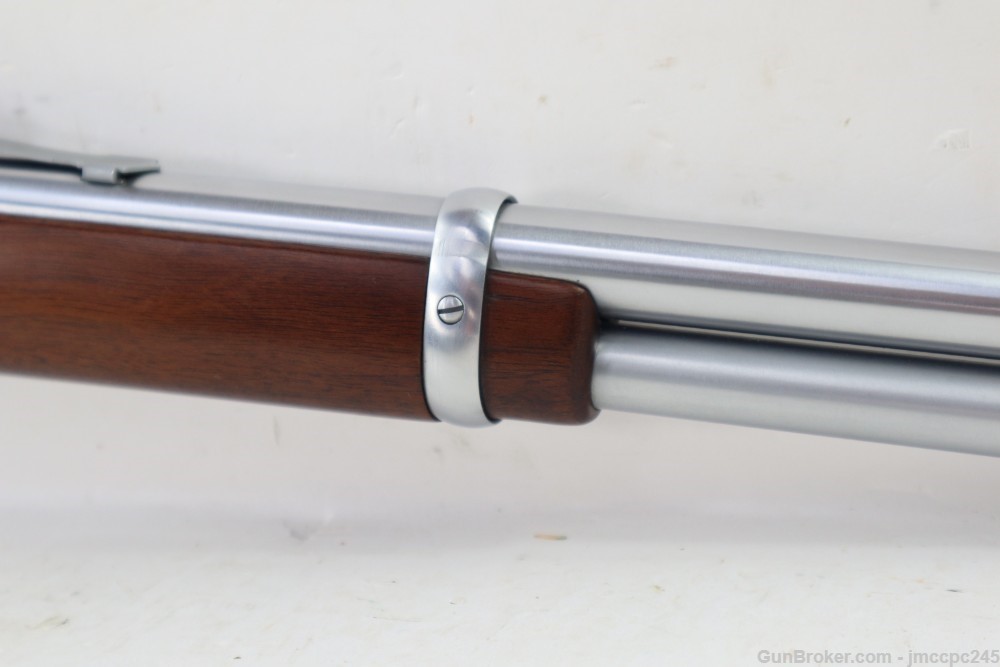 Rare Very Nice Winchester 94AE Brushed Chrome 44 Magnum Lever Action Rifle -img-22