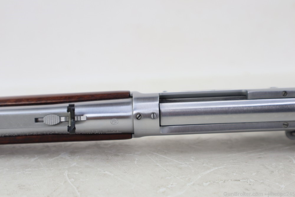 Rare Very Nice Winchester 94AE Brushed Chrome 44 Magnum Lever Action Rifle -img-38