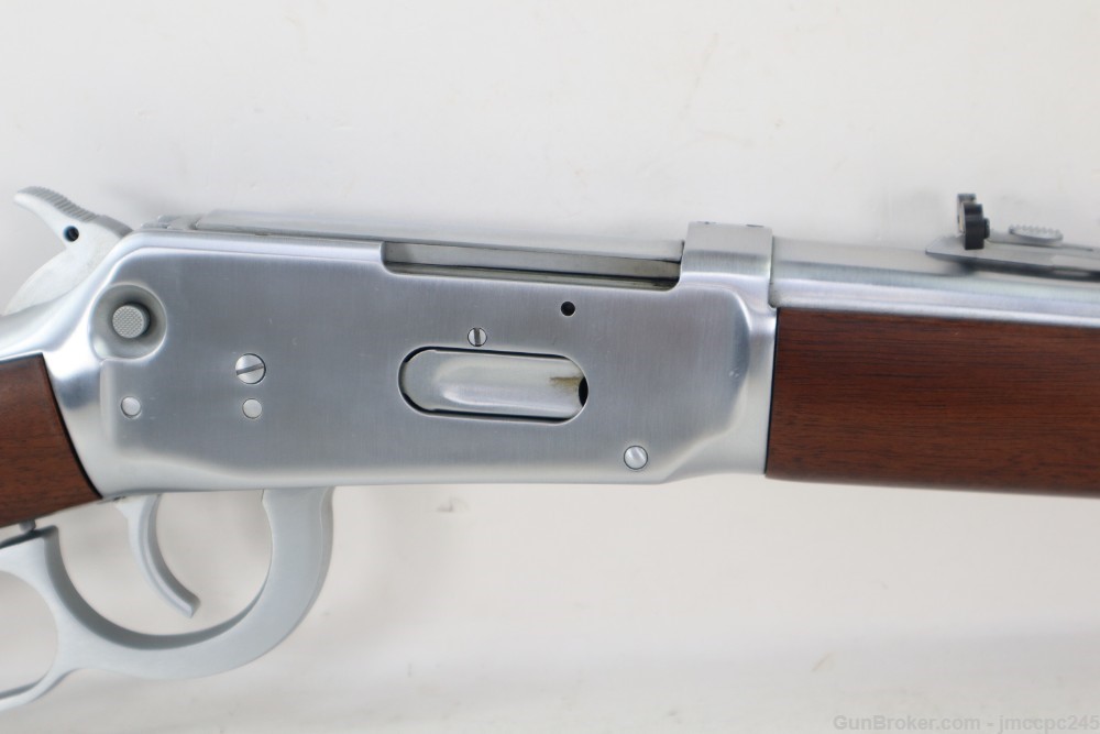 Rare Very Nice Winchester 94AE Brushed Chrome 44 Magnum Lever Action Rifle -img-20