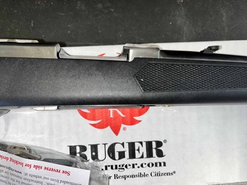 Ruger M77 77/44 44mag 07417 Stainless 18.5" Threaded Barrel 7417 LAYAWAY -img-4