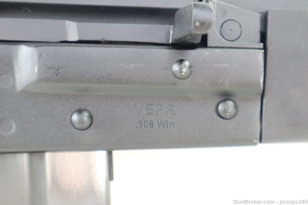 Rare Very Nice Molot Oruzhie VEPR 308 Win Semi Auto Rifle W/ Folding Stock -img-15