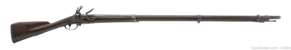 Revolutionary War 1766 U.S. Surcharged Charleville flintlock musket  .69 (A-img-0
