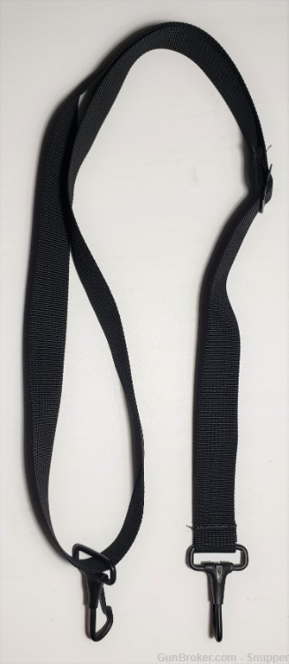 Eagle Industries 1" Nylon Sling Shoulder Strap Black Metal Clips Adjustable-img-0