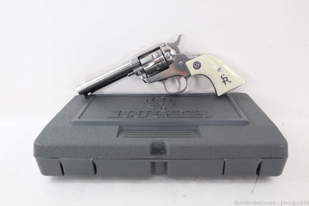 Rare Very Nice Talo Ruger Single Six .32 H&R Mag Last Cowboy Revolver W/Box-img-0