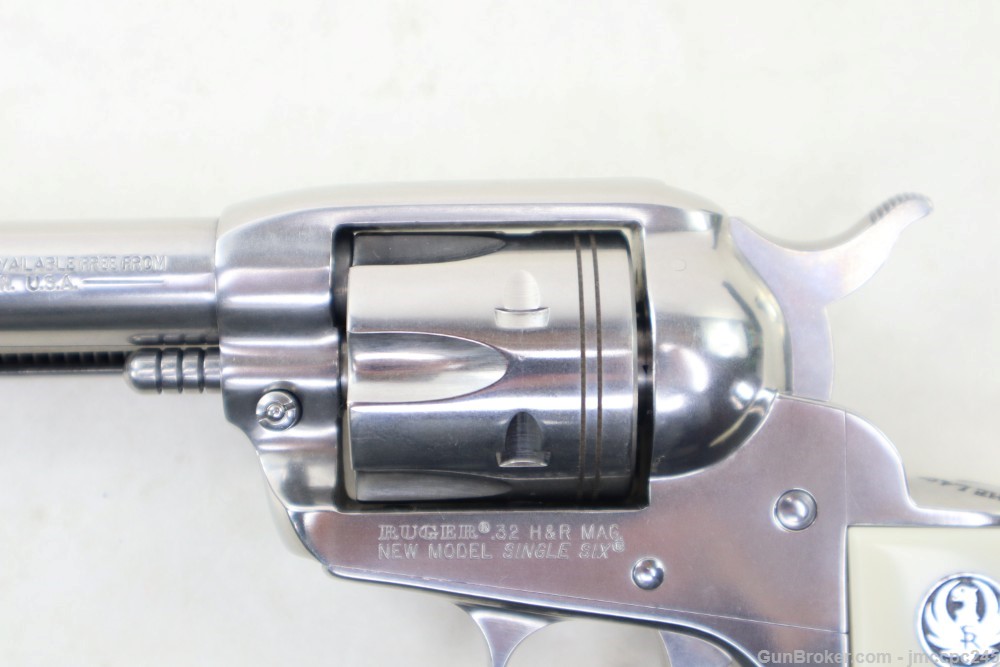 Rare Very Nice Talo Ruger Single Six .32 H&R Mag Last Cowboy Revolver W/Box-img-11