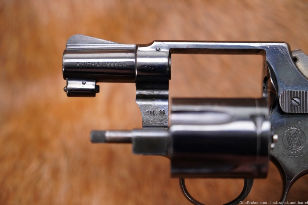Smith & Wesson S&W Model 36 Chiefs Special .38 Spl 2" DA/SA Revolver C&R-img-12