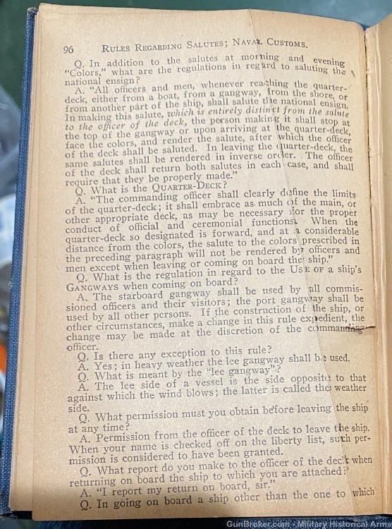 The Blue Jacket’s Manual 1918 6th Edition-img-8