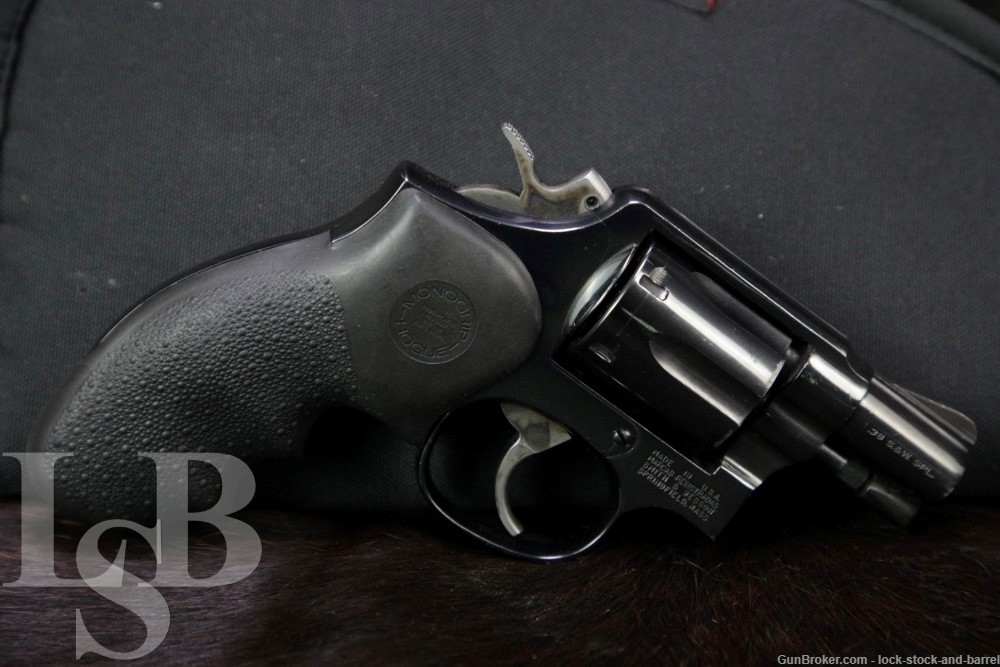 Smith & Wesson S&W Model 10-7 M&P .38 Special 2" Revolver, Ca. 1987-img-0