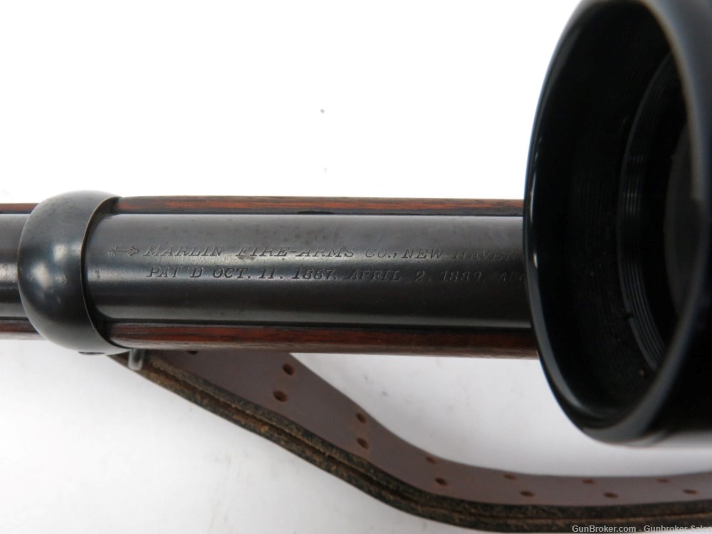 Marlin Model 1893 30-30 20" Lever Action Rifle w/ Scope & Sling - Made 1899-img-9