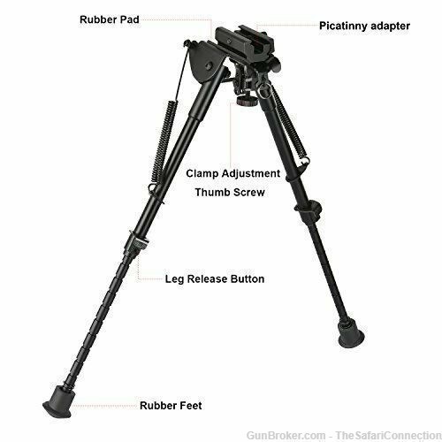 GTZ 9 to 13 Inch Folding Bipod great value! SALE!-img-6