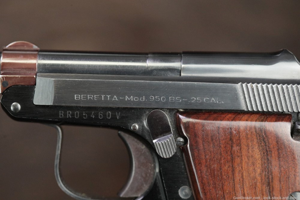 Beretta Model 950BS 950-BS .25 ACP 2.4” SAO Semi-Automatic Pistol-img-11