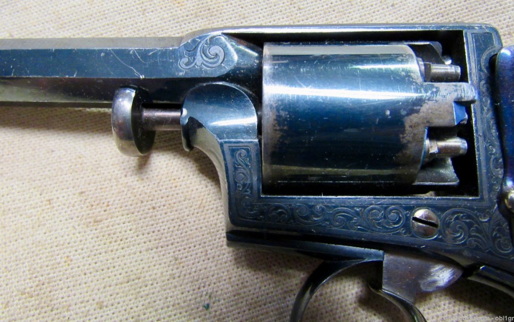 German Suhl Imperial Patent Percussion Revolver British Adams Copy .31-img-2
