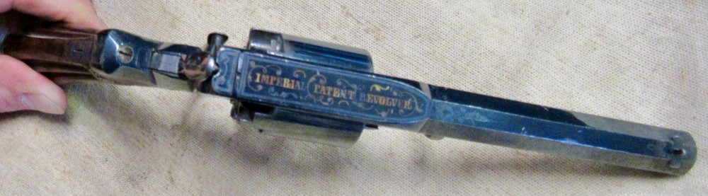 German Suhl Imperial Patent Percussion Revolver British Adams Copy .31-img-7