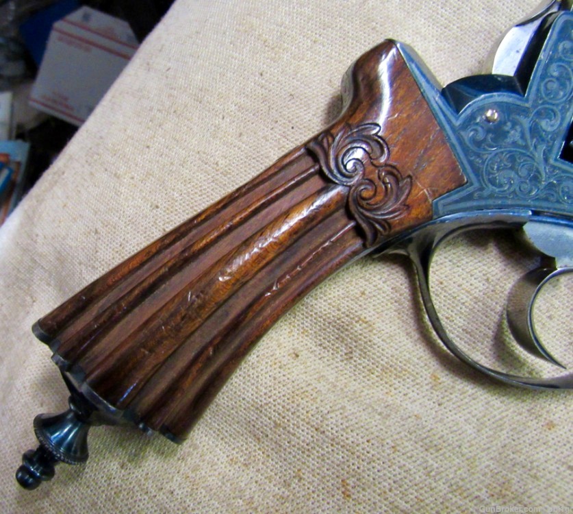 German Suhl Imperial Patent Percussion Revolver British Adams Copy .31-img-20
