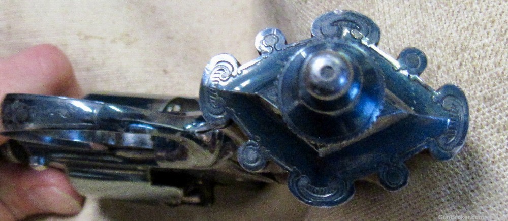 German Suhl Imperial Patent Percussion Revolver British Adams Copy .31-img-28