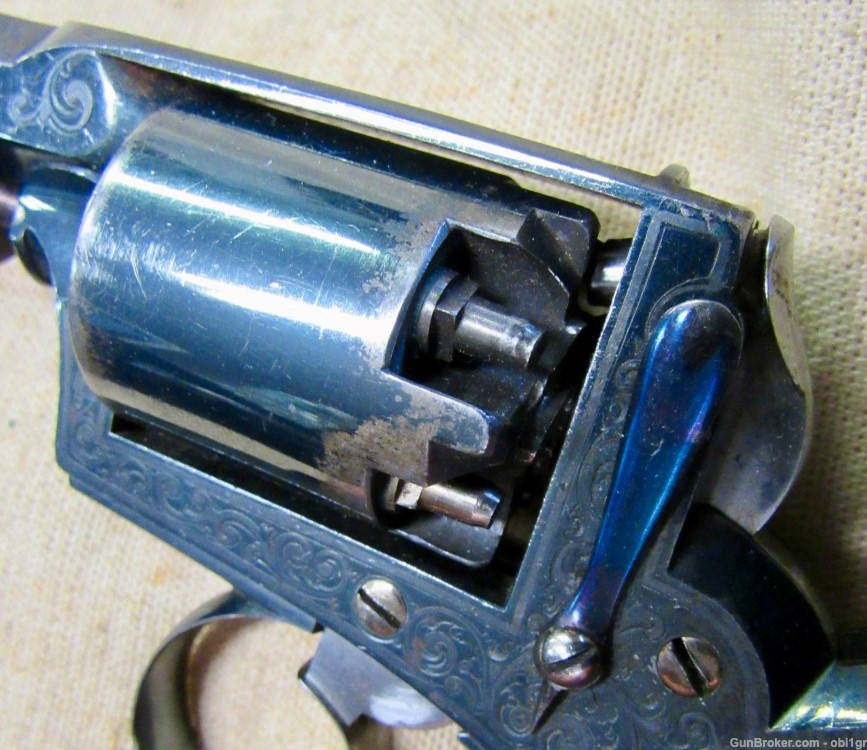 German Suhl Imperial Patent Percussion Revolver British Adams Copy .31-img-34