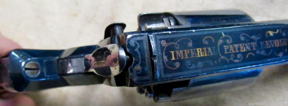 German Suhl Imperial Patent Percussion Revolver British Adams Copy .31-img-11