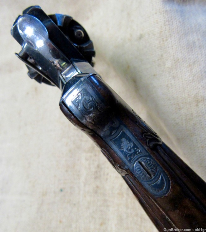 German Suhl Imperial Patent Percussion Revolver British Adams Copy .31-img-13