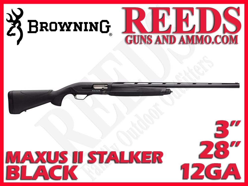 Browning Maxus II Stalker Black 12 Ga 3in 28in 011700304-img-0