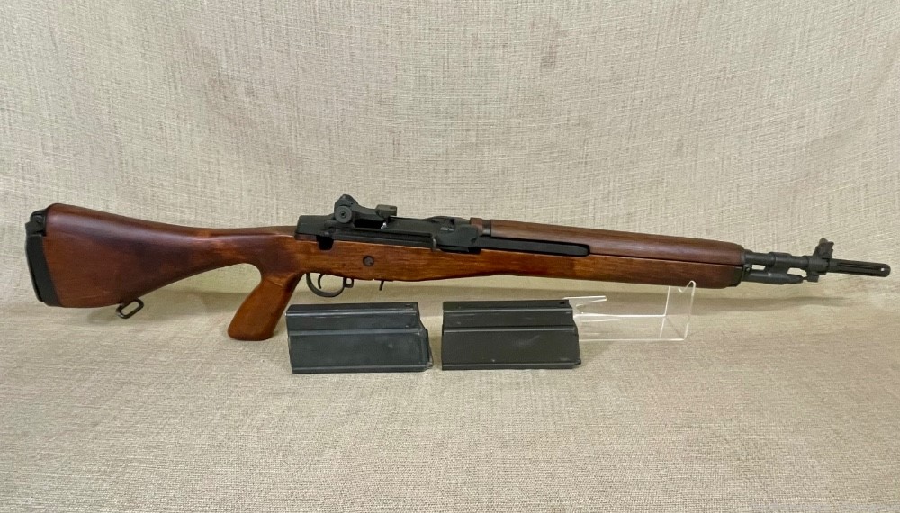 Pre-Ban Springfield M1A M14 with E2 Stock USGI Parts-img-1