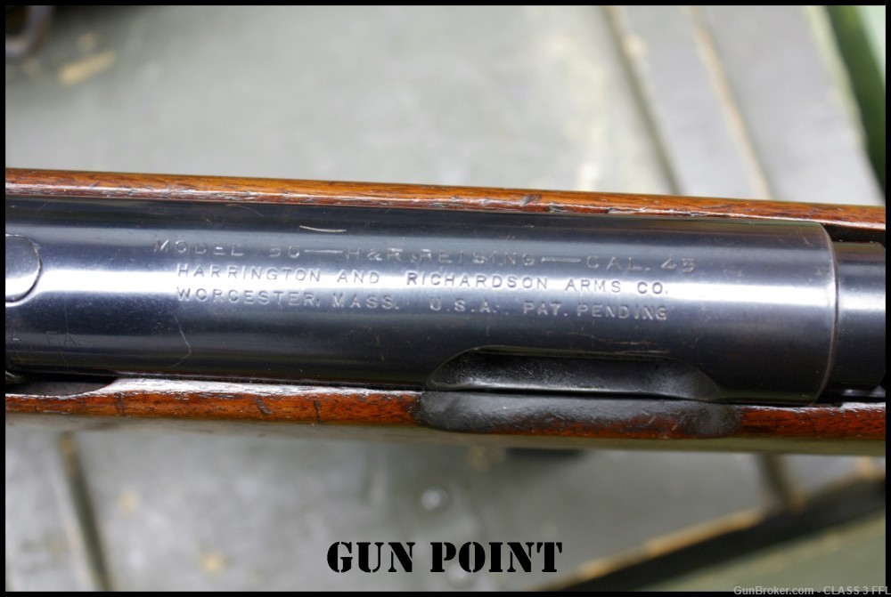 Absolutely Wonderful 1950s H&R Reising M50 Submachine Gun 45 ACP  -img-34