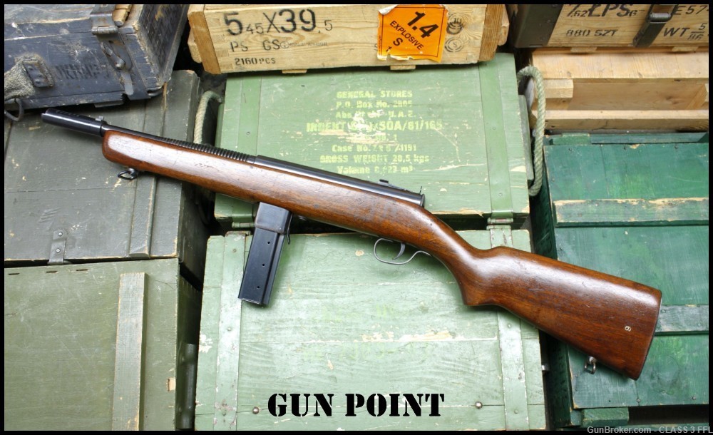 Absolutely Wonderful 1950s H&R Reising M50 Submachine Gun 45 ACP  -img-1