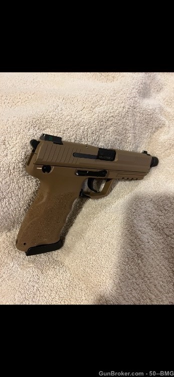 HK 45 Tactical FDE Lispsey’s Exclusive Unfired Mint Condition -img-4
