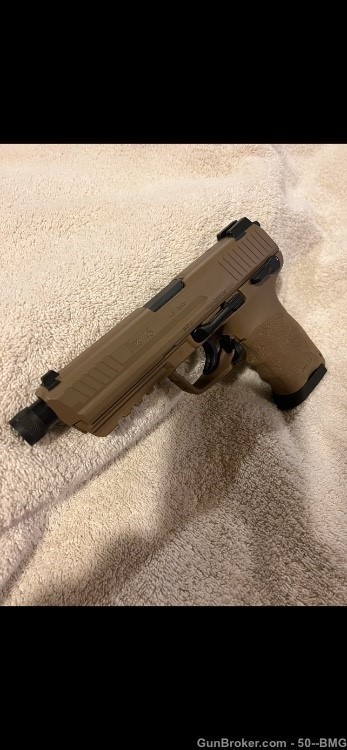 HK 45 Tactical FDE Lispsey’s Exclusive Unfired Mint Condition -img-3