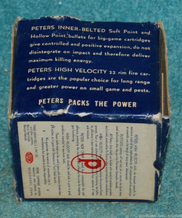 Vintage Full Box of Peters High Velocity Flying Mallard 28 Gauge 2 3/4"-img-2