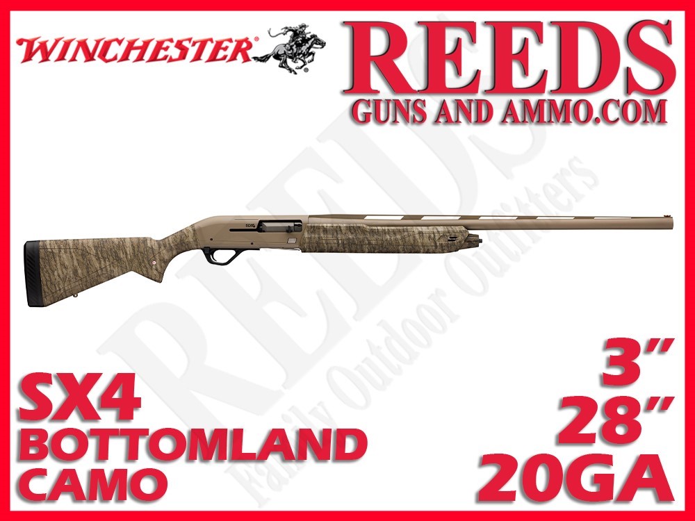 Winchester SX4 Hybrid Hunter Bottomland Camo 20 Ga 3in 28in 511233692-img-0