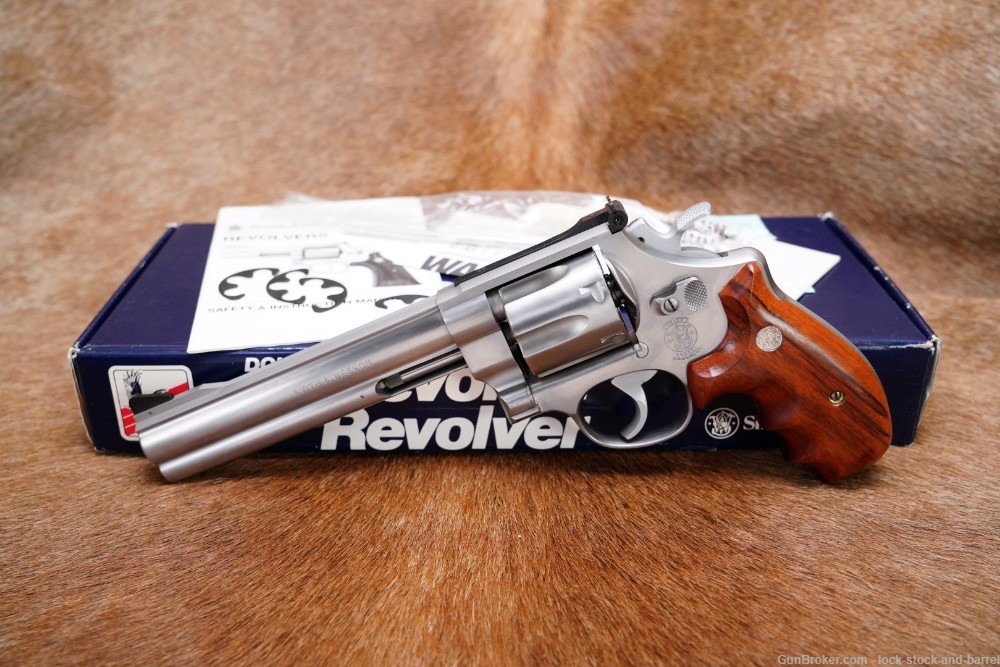 Smith & Wesson S&W Model 610 103576 10mm 6.5" DA/SA Revovler & Box-img-3