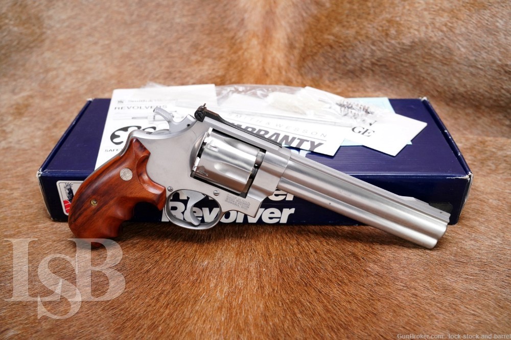 Smith & Wesson S&W Model 610 103576 10mm 6.5" DA/SA Revovler & Box-img-0