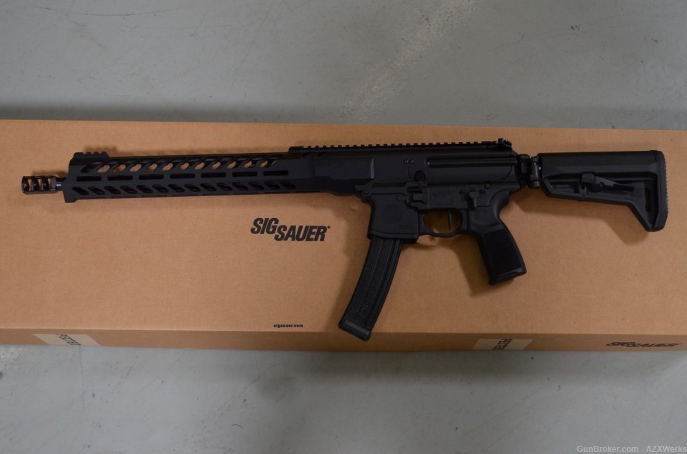 Sig Sauer RMPX 9mm Carbine folding stock Competition 30rd 16" New-img-0