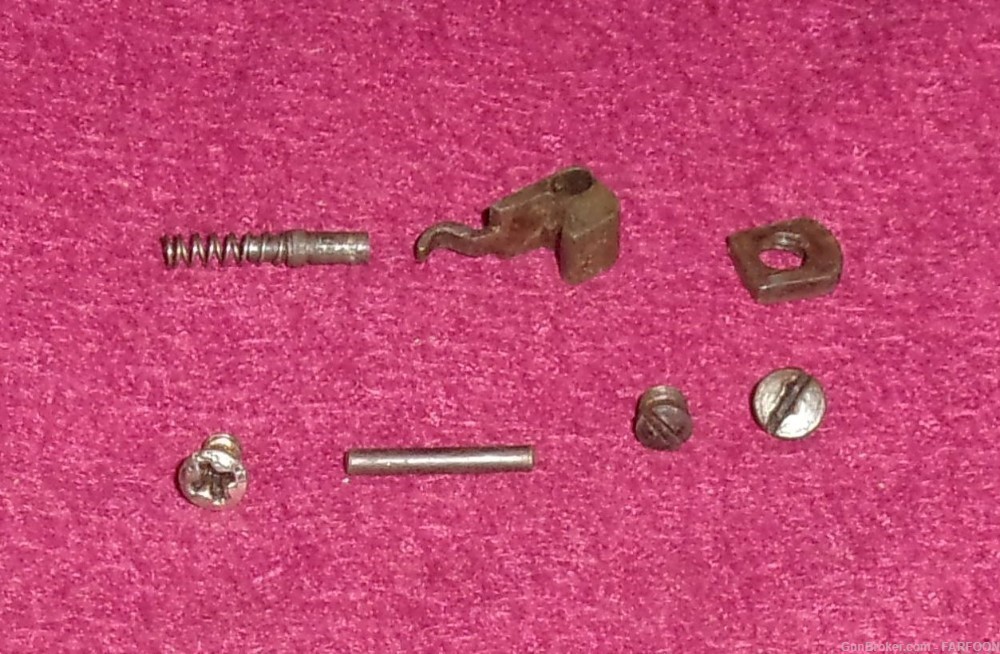 FIE/NIA MODEL 3 38 SPECIAL CYLINDER STOP, PIN, SPRING, & MISC. SCREWS-img-1