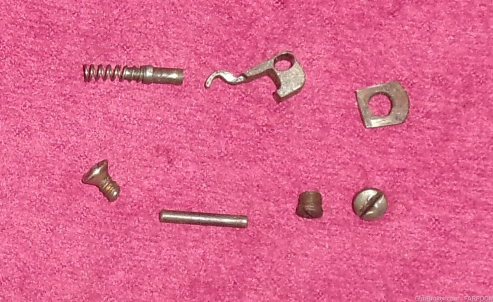 FIE/NIA MODEL 3 38 SPECIAL CYLINDER STOP, PIN, SPRING, & MISC. SCREWS-img-0