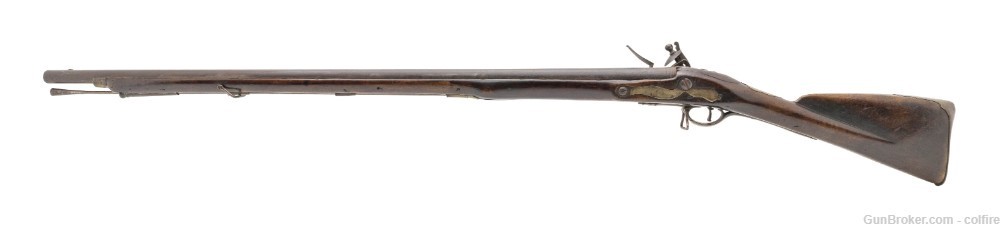 Rare U.S. Surcharged 2nd Model Brown Bess .79 caliber (AL8099)-img-3