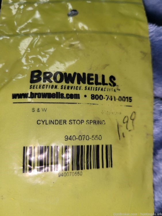 Brownells S&W Cylinder Stop Spring  940-070-550-img-0